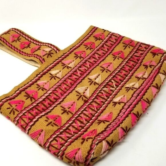 Handbags - South America Inspired Embroidered Tote